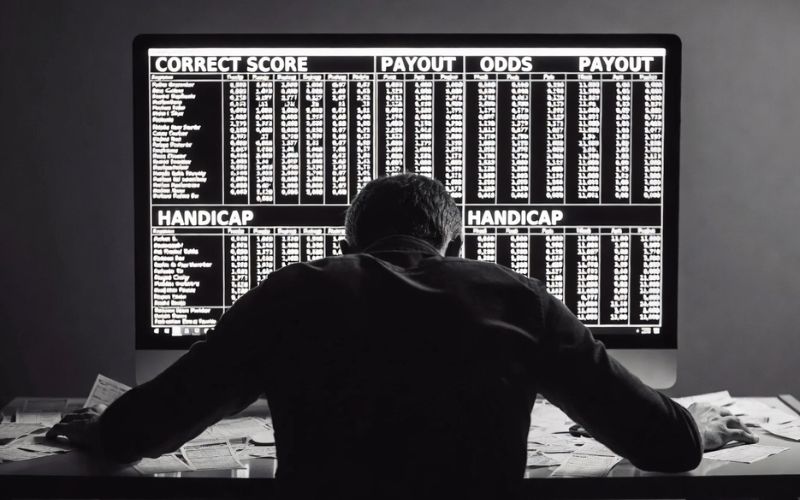 người chơi phân tích kèo qua odds
