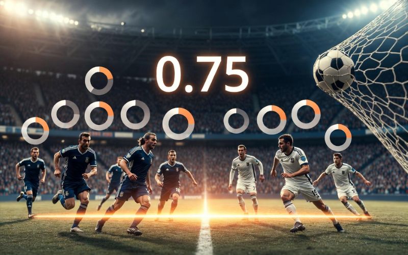 bảng tỷ lệ kèo chấp 3/4 online