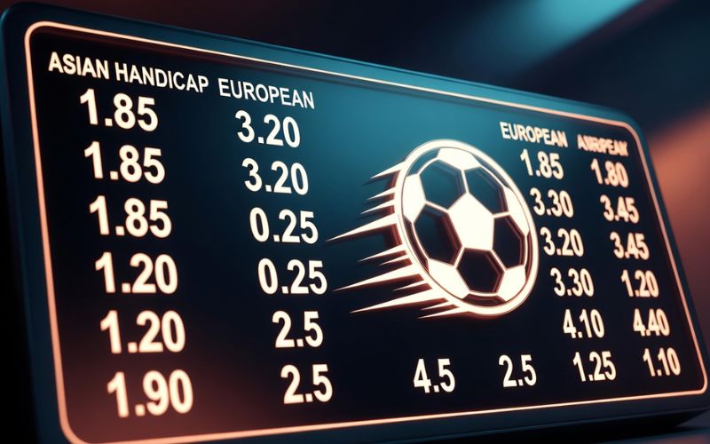 tỷ lệ odds tại nhà cái online