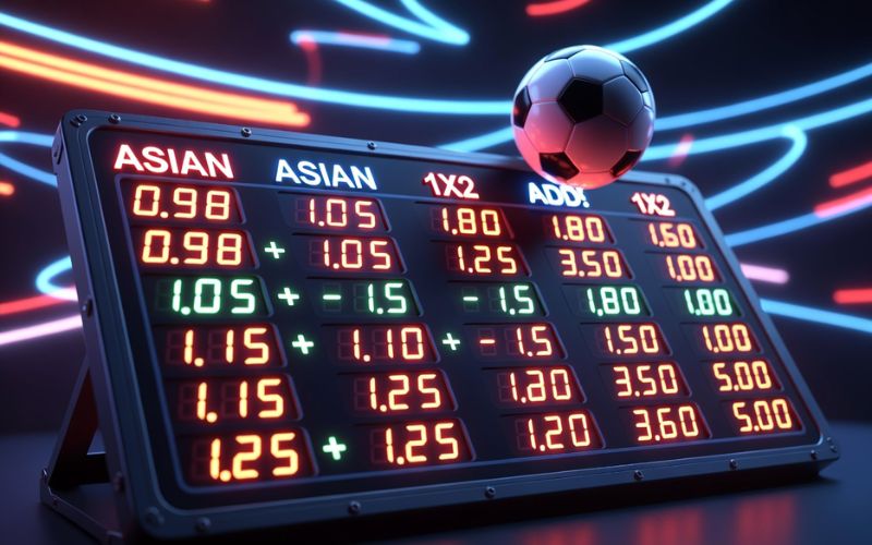 bảng tỷ lệ cược odds trực tuyến
