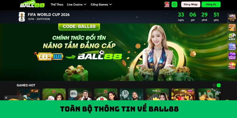 Toàn bộ thông tin về Ball88